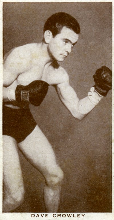 Dave Crowley, İngiliz boksör, 1938 by Unbekannt