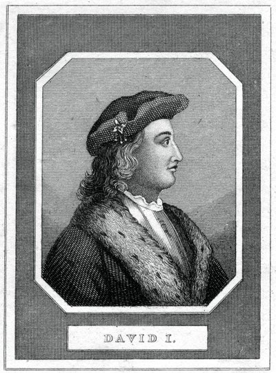 David I, İskoçya Kralı by Unbekannt