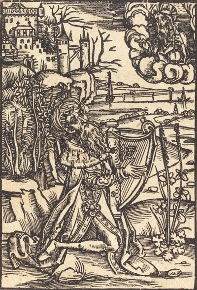 Arp Çalan David, c. 1500. by Unbekannt