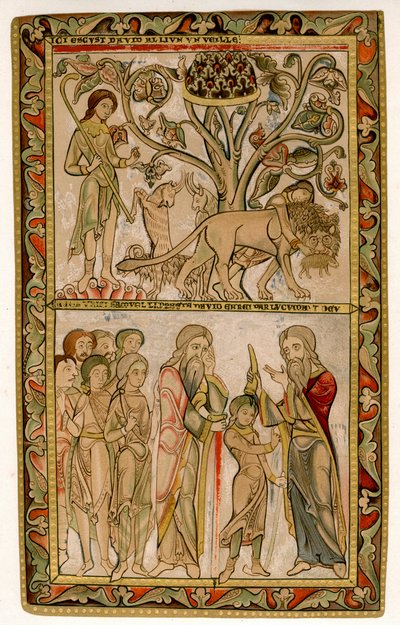 David ve Samuel, 1121-1161 by Unbekannt