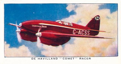 De Havilland Kuyruklu Yıldız Yarışçısı, 1938 by Unbekannt