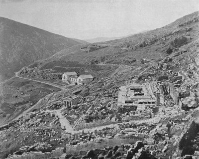 Delphi - Korint Körfezi uzaktan, 1913 by Unbekannt