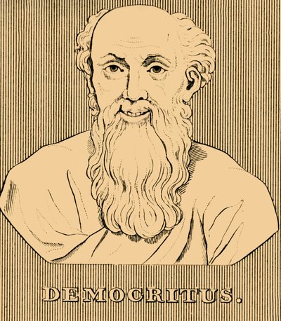 Demokritos, c460-370 MÖ, 1830 by Unbekannt