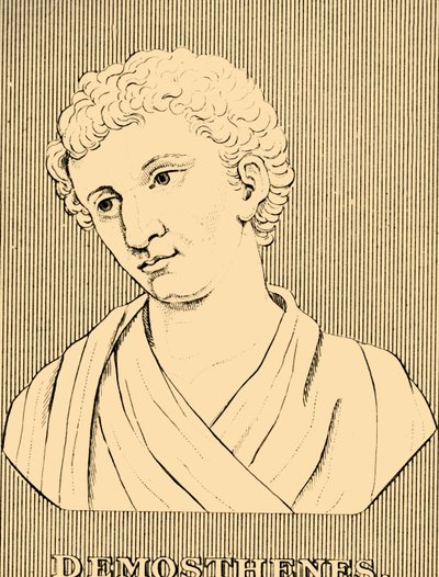 Demostenes, MÖ 384-322, 1830. by Unbekannt