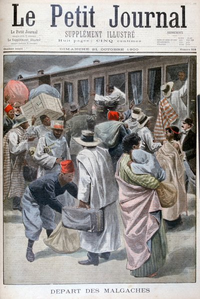 Madagaskarların Ayrılışı, 1900 Evrensel Sergisi, Paris, 1900 by Unbekannt