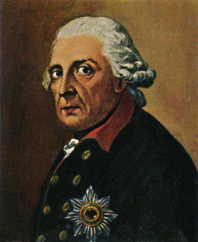 Eski Fritz 1712-1786. - Graff tarafından yapılan resim, 1934. by Unbekannt