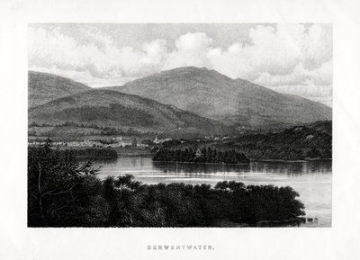 Derwentwater, Göller Bölgesi, Cumbria, 1896 by Unbekannt