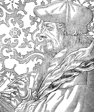 Desiderius Erasmus, 15.-16. yüzyıl Hollandalı hümanist ve bilim adamı, 19. yüzyıl by Unbekannt