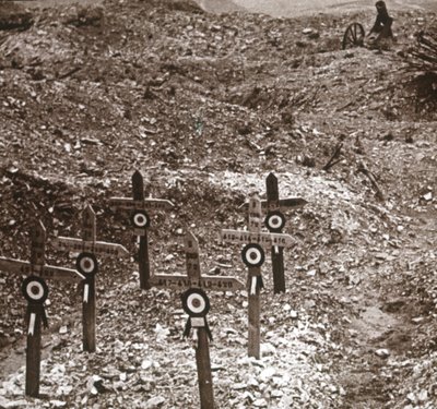 Bozulan pil, Fort Vaux, kuzey Fransa, c1914-c1918 by Unbekannt