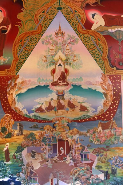 Buddhapadipa tapınağı, Wimbledon, Grande-Bretagne Uposatha