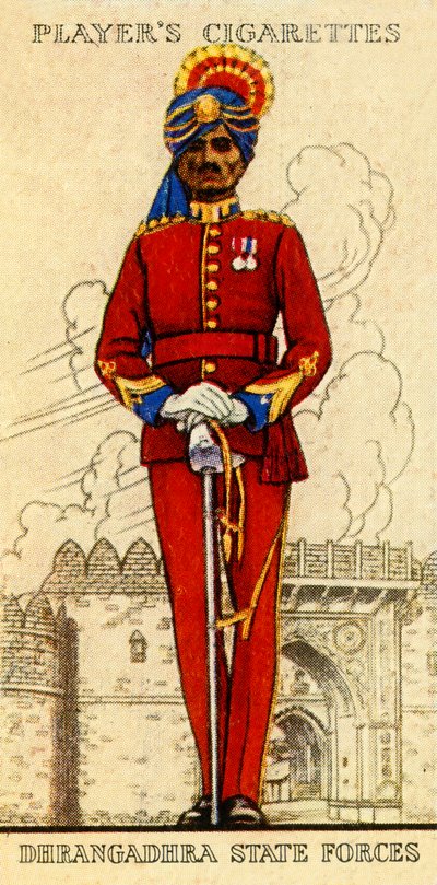 Dhrangadhra Eyalet Kuvvetleri, 1936. by Unbekannt