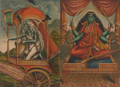 Dhumavati Matangi, 1885-90. by Unbekannt
