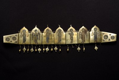 Deesis ile Diadem, 12. yüzyıl by Unbekannt
