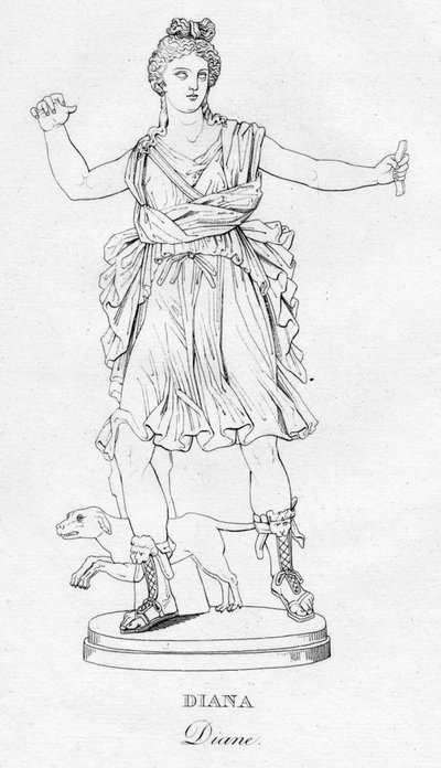 Diana Diane, c1850 by Unbekannt