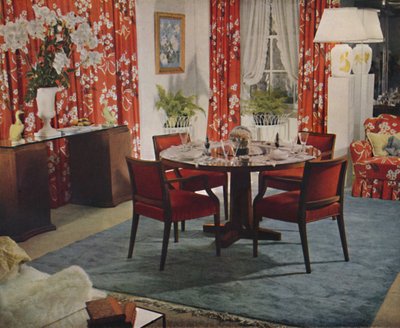 Hayes Marshall Tarafından Tasarlanan Yemek Odası, 1939 by Unbekannt
