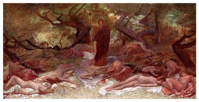 Dionysos ve Maenadlar, 1901 by Unbekannt