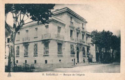 Djidjelli - Cezayir Bankası, c1940 by Unbekannt