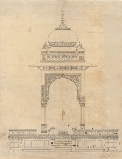 Kubbeli Köşk, ca. 1830. by Unbekannt