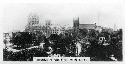 Dominion Meydanı, Montreal, Kanada, c1920'ler by Unbekannt
