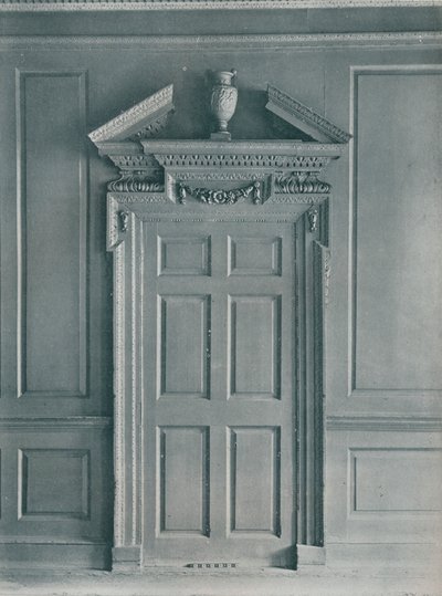 Panelli Oda Kapısı, Erken Gürcü, 26, Hatton Garden, c1909 by Unbekannt
