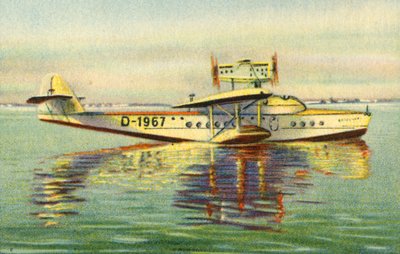 Dornier Do S uçan tekne, 1932. by Unbekannt
