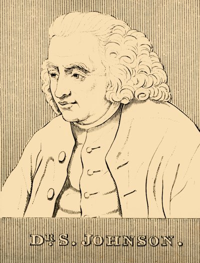 S. Johnson, 1709-1784, 1830. by Unbekannt
