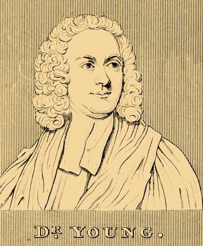 Dr. Young, c1683-1765, 1830. by Unbekannt