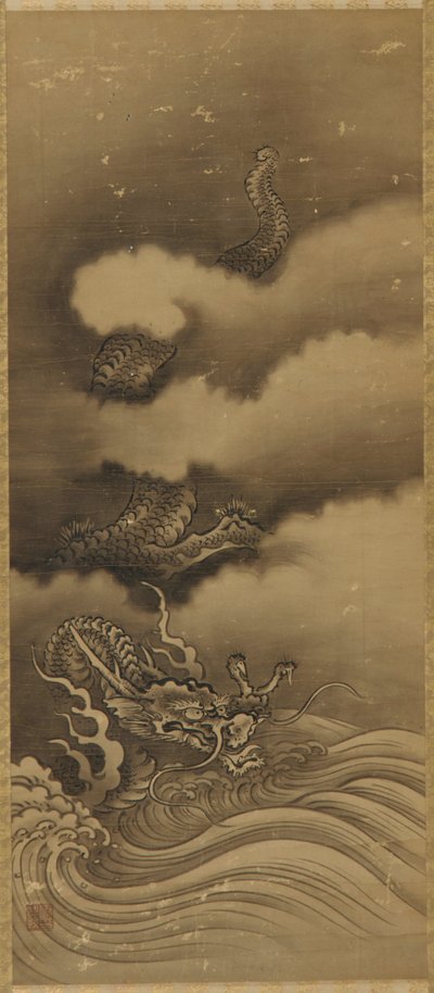 Ejderha ve dalgalar, Edo dönemi, 1615-1868. by Unbekannt