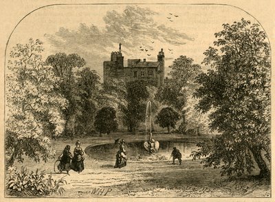 Drapers Hall Garden 1860, 1897. by Unbekannt
