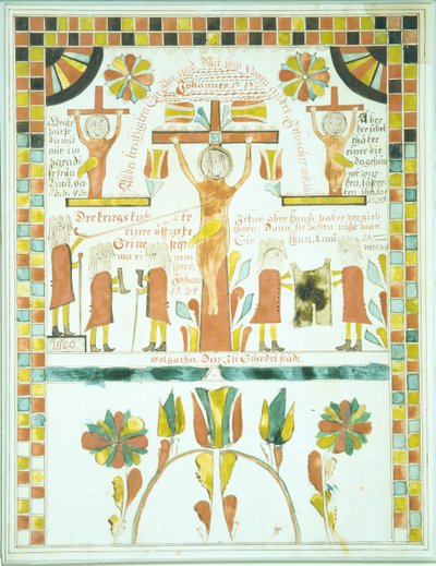 Çarmıha Gerilme Çizimi, 1800. by Unbekannt