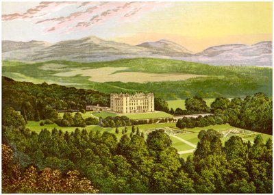 Drumlanrig Kalesi, Dumfriesshire, İskoçya, Buccleuch Dükü
