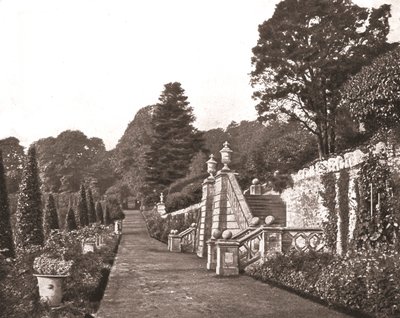 Drummond Kalesi bahçeleri, Perthshire, İskoçya, 1894. by Unbekannt