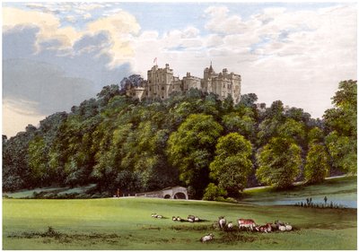 Dunster Kalesi, Fownes-Luttrell ailesinin evi, Somerset, c1880 by Unbekannt