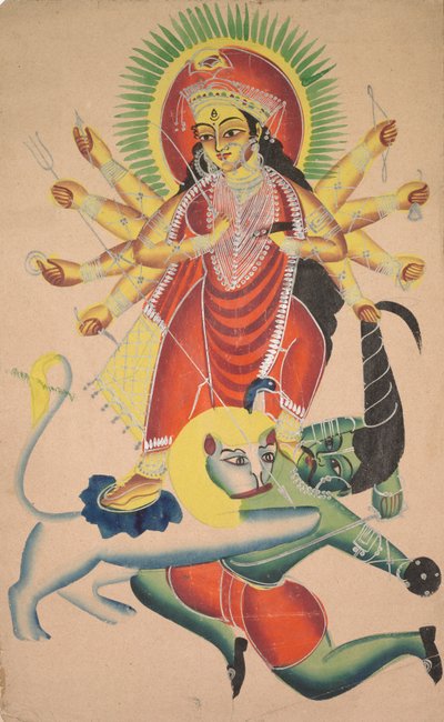 Durga Şeytan Mahisha