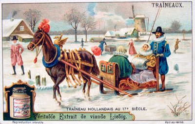 Hollandalı kızak, 17. yüzyıl, c1900 by Unbekannt