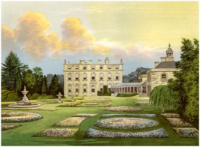 Dytchley House, Oxfordshire, Vikont Dillon'un evi, c1880 by Unbekannt