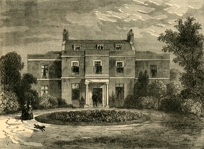 Earls Court House Eskiden John Hunters House, c1876. by Unbekannt