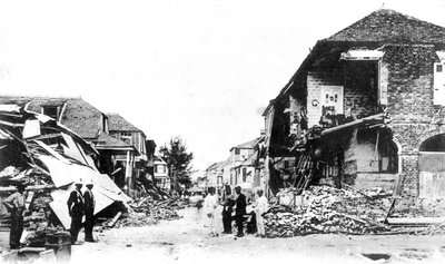 Deprem hasarı, Duke Street, Kingston, Jamaika, 1907 by Unbekannt