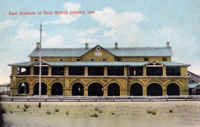 Doğu İngiliz Piyade Hattı Doğu Enstitüsü, Hindistan, 20. yüzyılın başlarında by Unbekannt