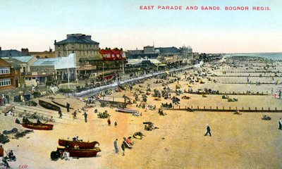 Doğu Geçit Töreni ve Kumlar, Bognor Regis, Batı Sussex, 1950 by Unbekannt