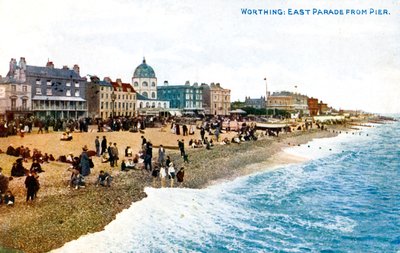 İskeleden Doğu Geçit Töreni, Worthing, Sussex, 20. yüzyılın başlarında by Unbekannt