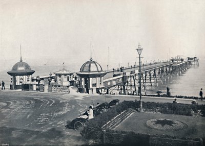 Eastbourne - İskele, 1895 by Unbekannt