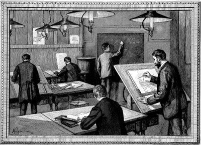 Ponts-et-Chaussees Okulu, Paris, 1894 by Unbekannt