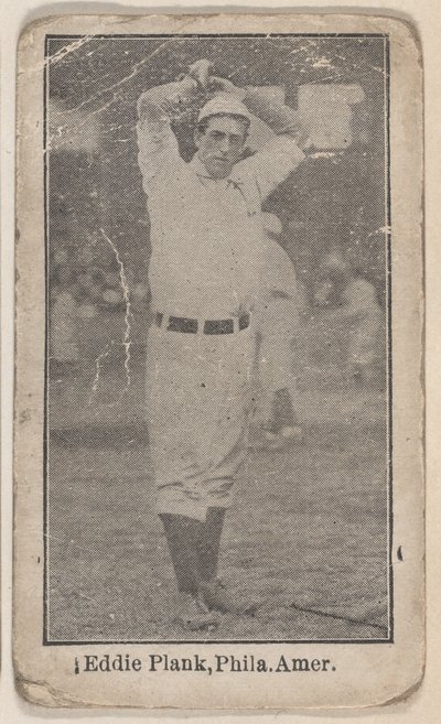 Eddie Plank, Philadelphia, Amerikan Ligi, Beyzbol Oyuncuları setinden W500, ca. 1915. by Unbekannt