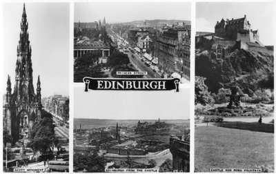 Edinburgh, İskoçya, 20. yüzyıl by Unbekannt