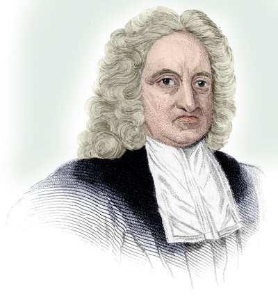 Edmond Halley, İngiliz astronom, matematikçi, meteorolog ve fizikçi, c1850 by Unbekannt