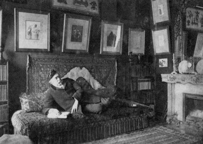 Edmond de Goncourt, Fransız yazar, 1891 by Unbekannt
