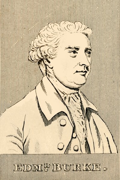 Edmund Burke, 1729-1797, 1830. by Unbekannt