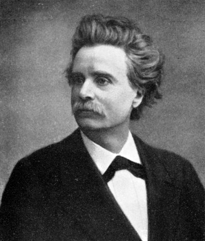 Edvard Hagerup Grieg, 1843-1907, Norveçli besteci ve piyanist, 1909 by Unbekannt