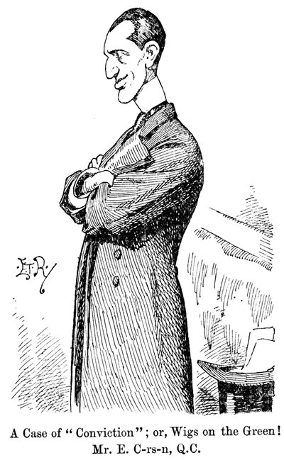 Edward Carson, İrlanda doğumlu İngiliz politikacı ve hukukçu, 1898 by Unbekannt
